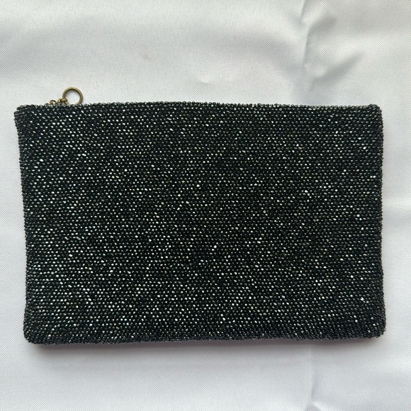 VTG Sparkly Beaded Clutch Pouch - Picture 5 of 9